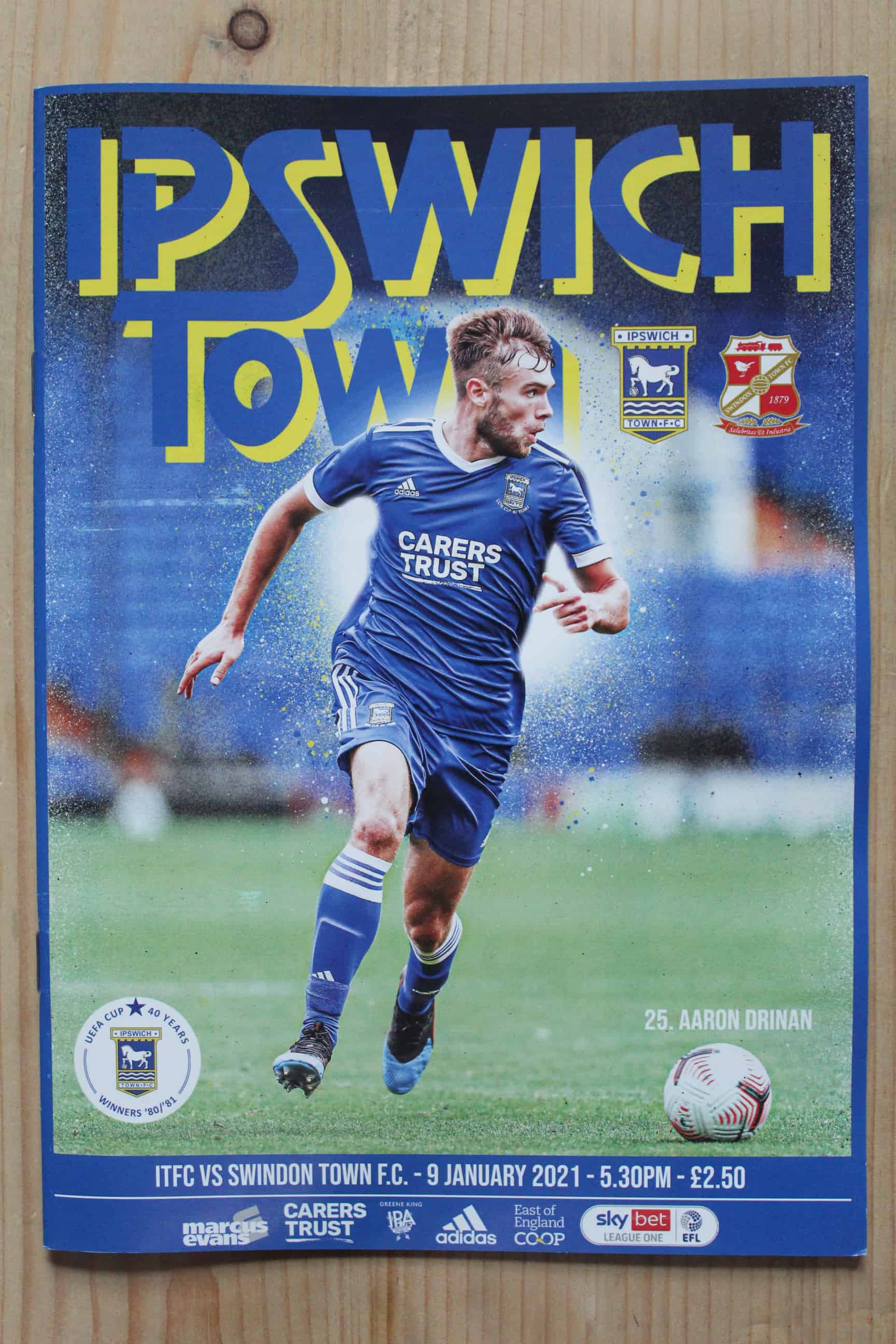 Ipswich Town FC v Swindon Town FC